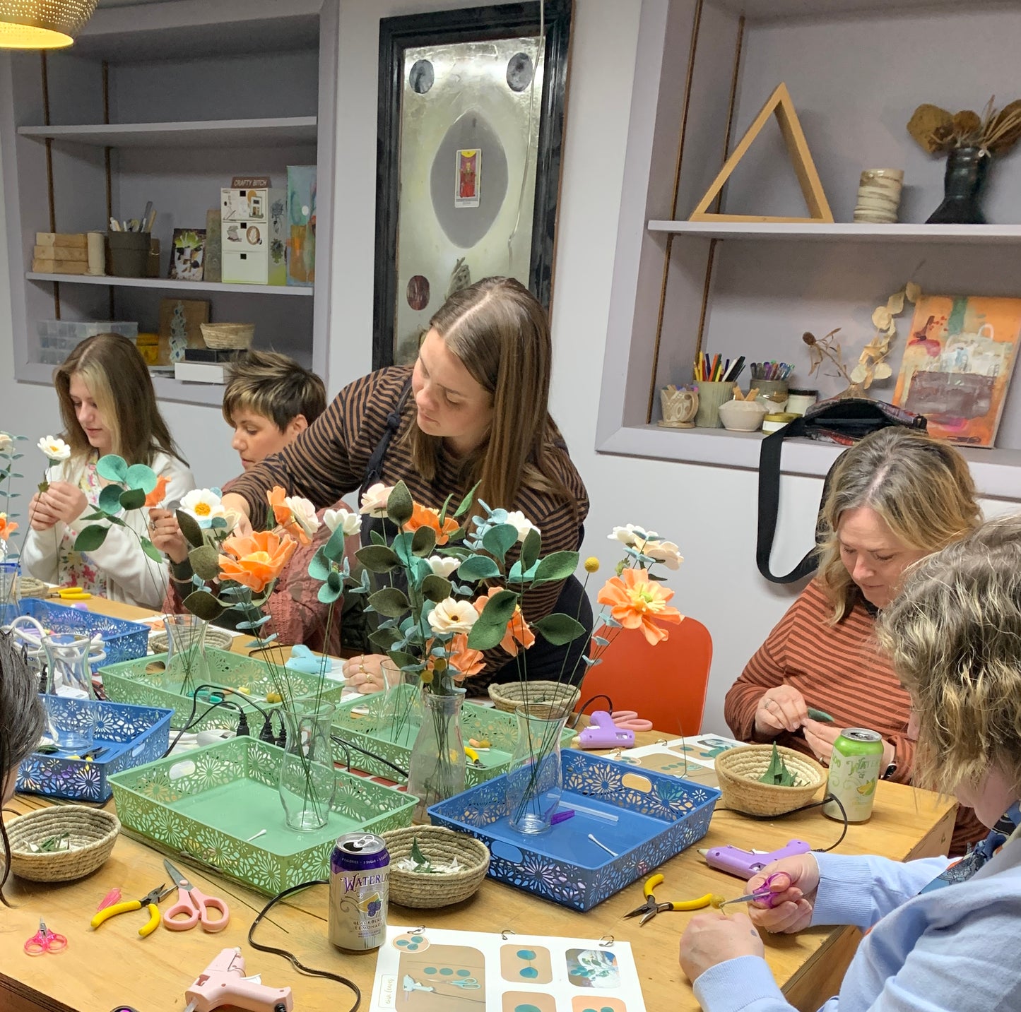 Felt Flower Workshop - Request Private Event