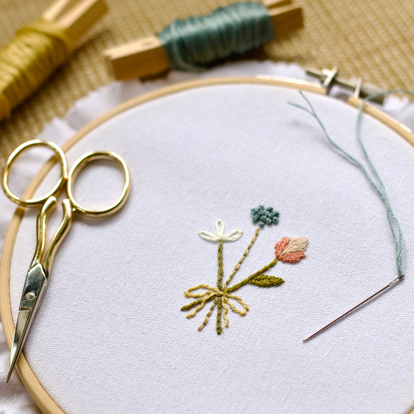 Embroidery For Beginners Workshop - Request Private Event